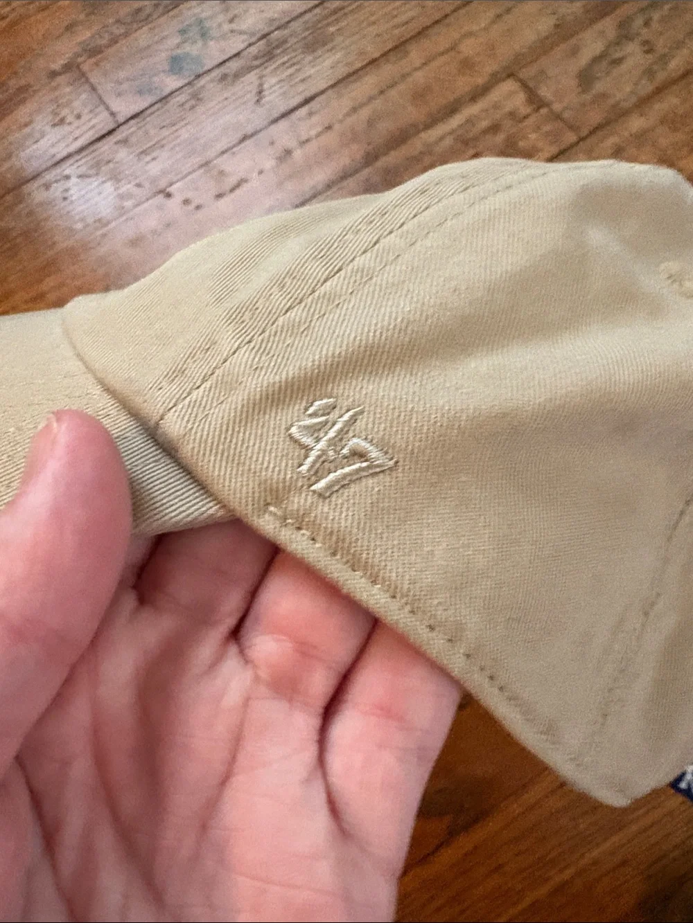 Beige Baseball Cap New York Yankees